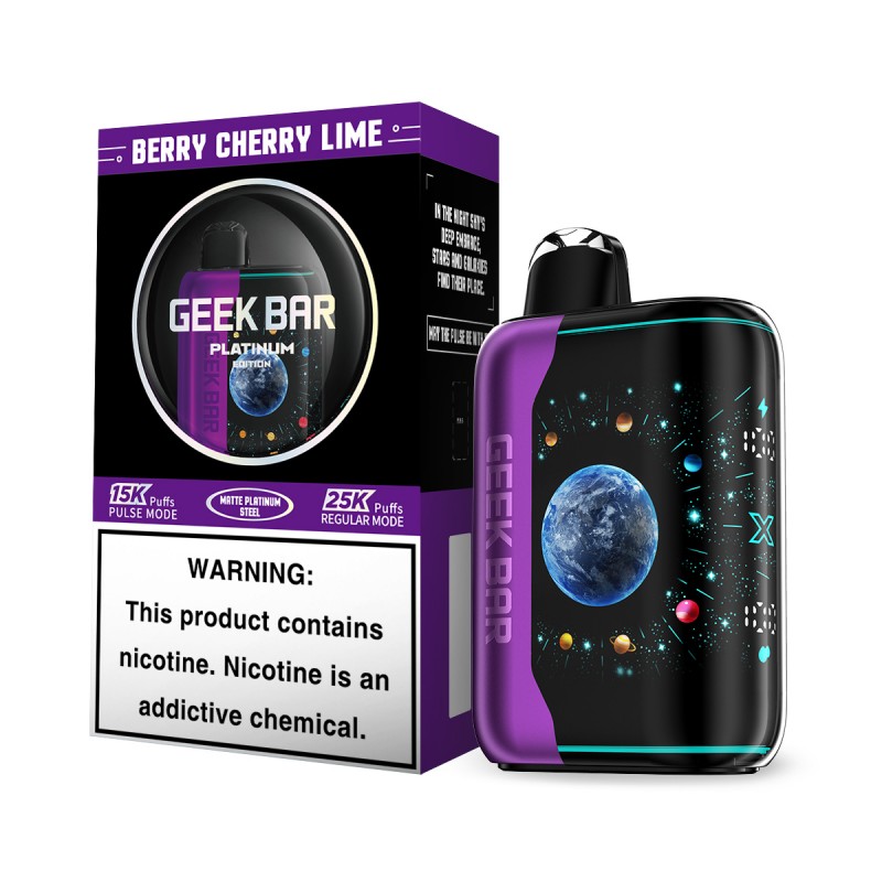 Geek Bar Pulse X Platinum Edition 25K Vape